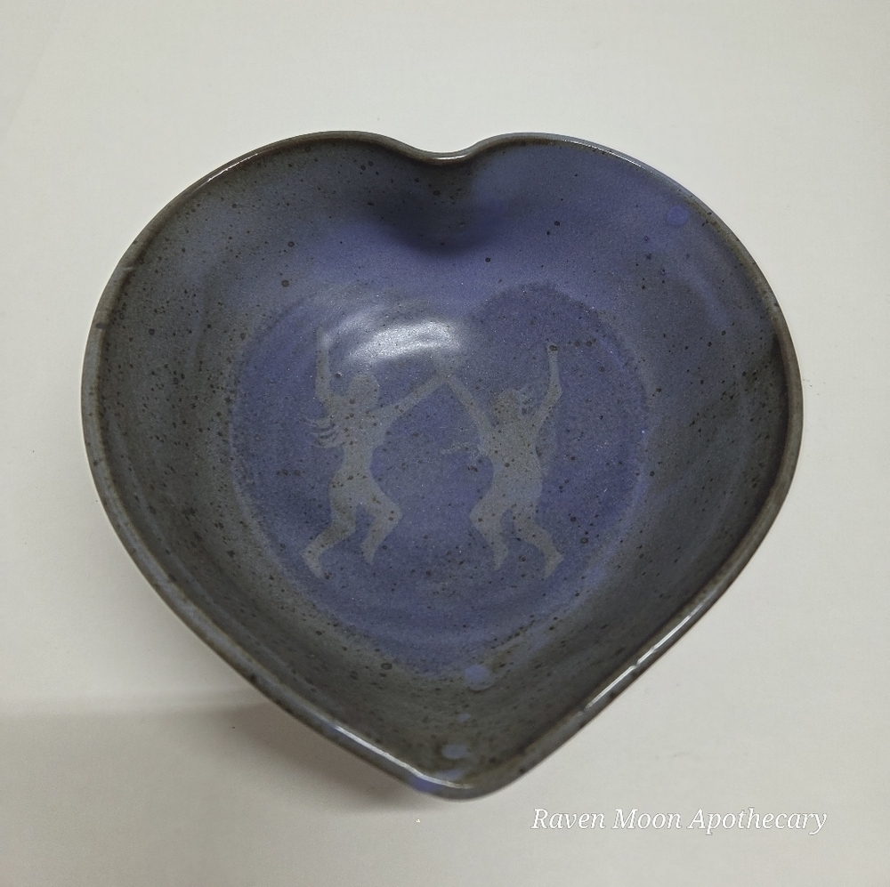 Heart-Shaped Ceramic Bowl